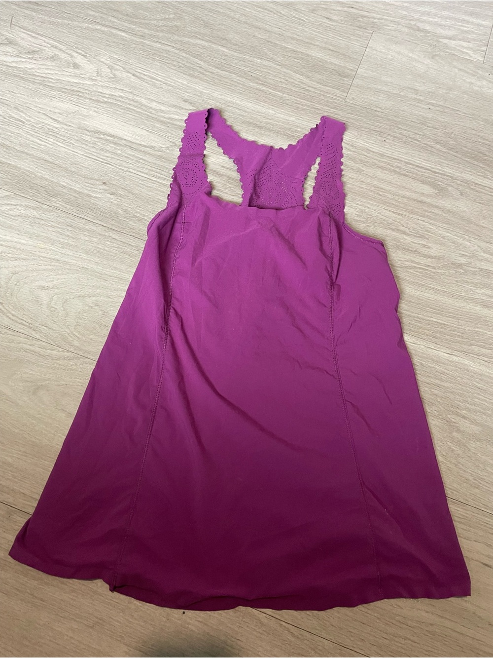 lululemon athletica Racerback Tank Top in Fuchsia